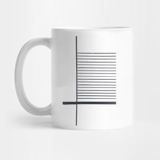 Concrete Stripe Blue Mug